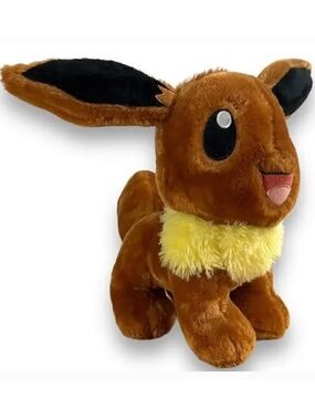 Build A Bear Eevee Plush 16in Pokemon Nintendo 2017 Clean No Sound